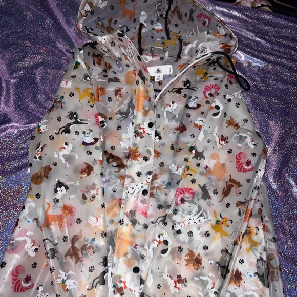 Disney Jackets & Blazers - Disney Reigning Cats And Dogs Rain Jacket